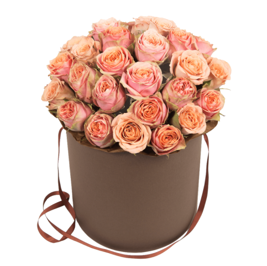 Букеты в коробках